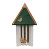 Flutterbye Butterfly House and Pole, White