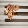 Flutterbye Butterfly House and Pole, White