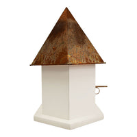 Copper Songbird Deluxe Bird House, Brown Roof