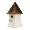 Copper Songbird Deluxe Bird House, Brown Roof