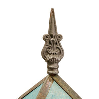 Skybox Bird House with Verdigris Roof