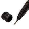 Fiberglass Telescoping Kite Pole, Black, 28'