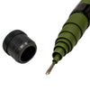 Fiberglass Telescoping Kite Pole, Green, 28'