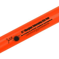 Fiberglass Telescoping Kite Pole, Orange, 31'