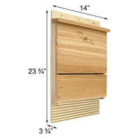 Single Chamber Bat House Kit, 100 bats