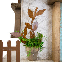 Stone Chimney Bird Cottage, White