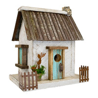 Stone Chimney Bird Cottage, White