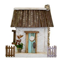 Stone Chimney Bird Cottage, White