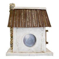 Stone Chimney Bird Cottage, White