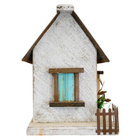 Stone Chimney Bird Cottage, White