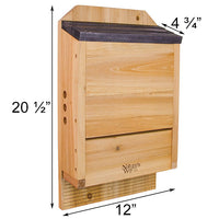Three Chamber Bat House - 300 bats