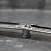 Panacea Vintage Metal Bird Bath and Stand, Galvanized