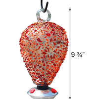 Parasol Eighty Days Hummingbird Feeder, Cinnabar Sprinkles