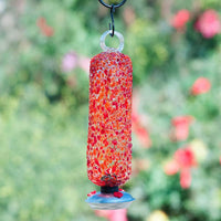 Parasol Filigree Hummingbird Feeder, Cinnabar Sprinkles