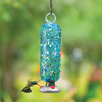 Parasol Filigree Hummingbird Feeder, Ocean