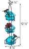 Parasol Lunch Pail Hummingbird Feeder, Aqua, 10.5 oz.