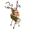 EZ-DIY Cedar Reindeer Kit - BirdHousesAndBaths.com