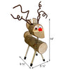 EZ-DIY Cedar Reindeer Kit - BirdHousesAndBaths.com