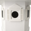 Havenwood Bird House, White with Black Roof