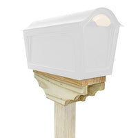 Pine Mailbox Mount