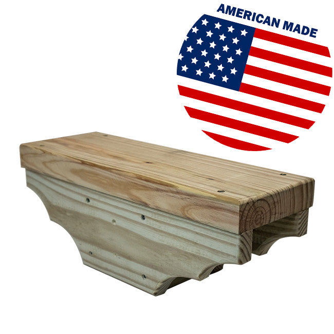 Pine Mailbox Mount
