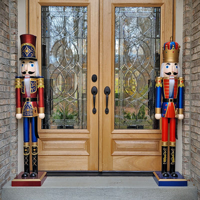 GIANT Nutcracker King & Soldier Set