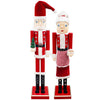 GIANT Nutcracker Mr. & Mrs. Claus Set by Prime Retreat