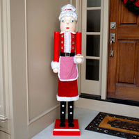 GIANT Nutcracker Mr. & Mrs. Claus Set