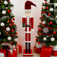 GIANT Nutcracker Mr. Claus Statue by Prime Retreat