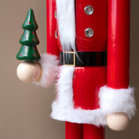 GIANT Nutcracker Mr. Claus Statue by Prime Retreat