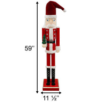 GIANT Nutcracker Mr. Claus Statue by Prime Retreat