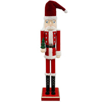 GIANT Nutcracker Mr. Claus Statue by Prime Retreat