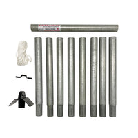 American Barn Purple Martin House and Pole Package by Prime Retreat