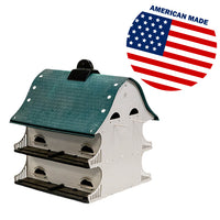 American Barn Purple Martin House and Pole Package by Prime Retreat