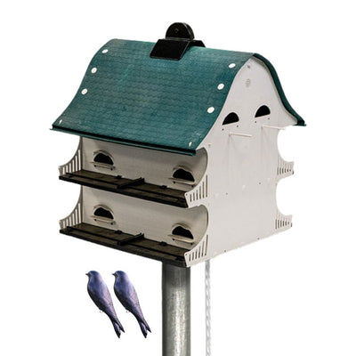 American Barn Purple Martin House and Pole Package by Prime Retreat