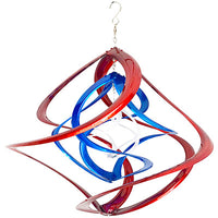 Cosmix Triple Layer Hanging Garden Swirl, Patriotic - BirdHousesAndBaths.com