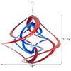 Cosmix Triple Layer Hanging Garden Swirl, Patriotic - BirdHousesAndBaths.com
