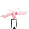 Flying Pig Rocker Garden Stake, 52"H - BirdHousesAndBaths.com