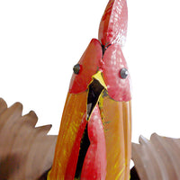 GIANT Rooster Rocker Garden Stake, Multicolored, 86"H

