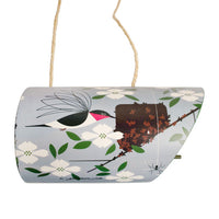 Charley Harper Hummingbird Homemaker Horizontal Bird House