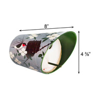 Charley Harper Hummingbird Homemaker Horizontal Bird House
