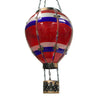 Regal Hot Air Stripe Balloon Solar Lantern, Large