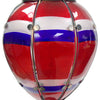 Regal Hot Air Stripe Balloon Solar Lantern, Large