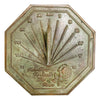 Rose Brass Sundial, Verdigris, 8.5"L - BirdHousesAndBaths.com