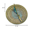 Rome Father Time Sundial and Baluster Pedestal
