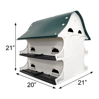 American Barn Purple Martin House - 12 Rooms