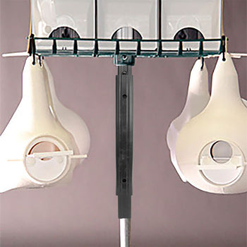 S&K Triangular Adapter for Round Poles