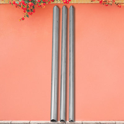 Telescoping Aluminum Triangular Pole, 12'