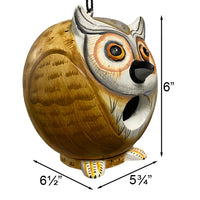 Songbird Essentials Gord-O Bird House, Owl