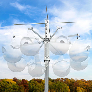 Troyer's Birds' Paradise Horizontal Gourd Rack for 8 Gourds